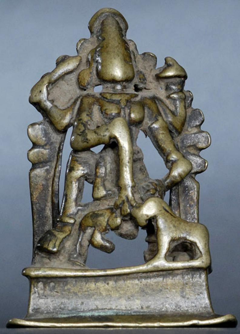 Small Hindu Bronze Figure, 2.25 inches (1 of 4)