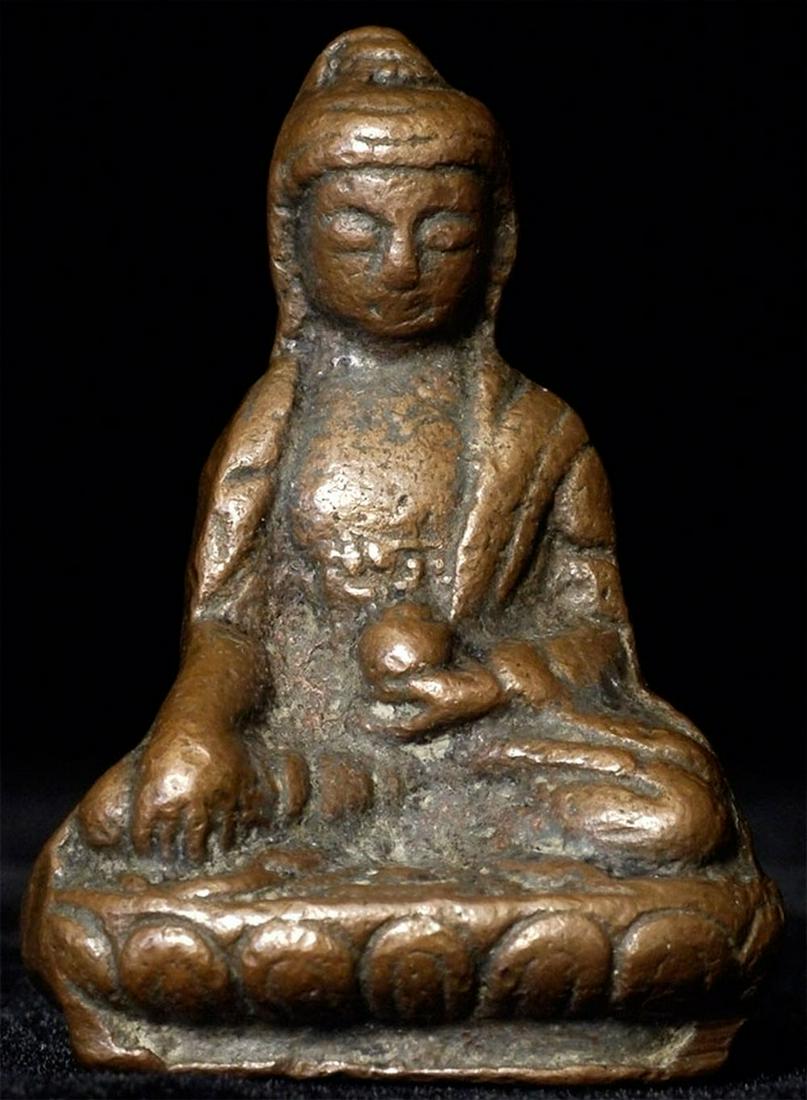 VERY early solid-cast Tibetan or Nepalese (1 of 11)