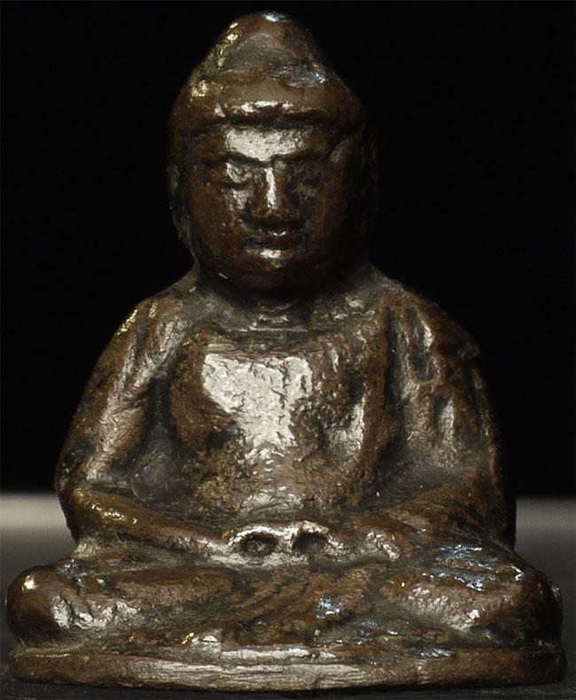 Very early Japanese (or Chinese?) solid-cast miniature (1 of 10)