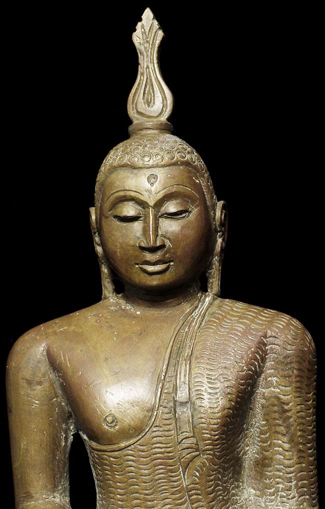 Very good Sri Lankan Buddha collected in the 1940 (1 of 15)
