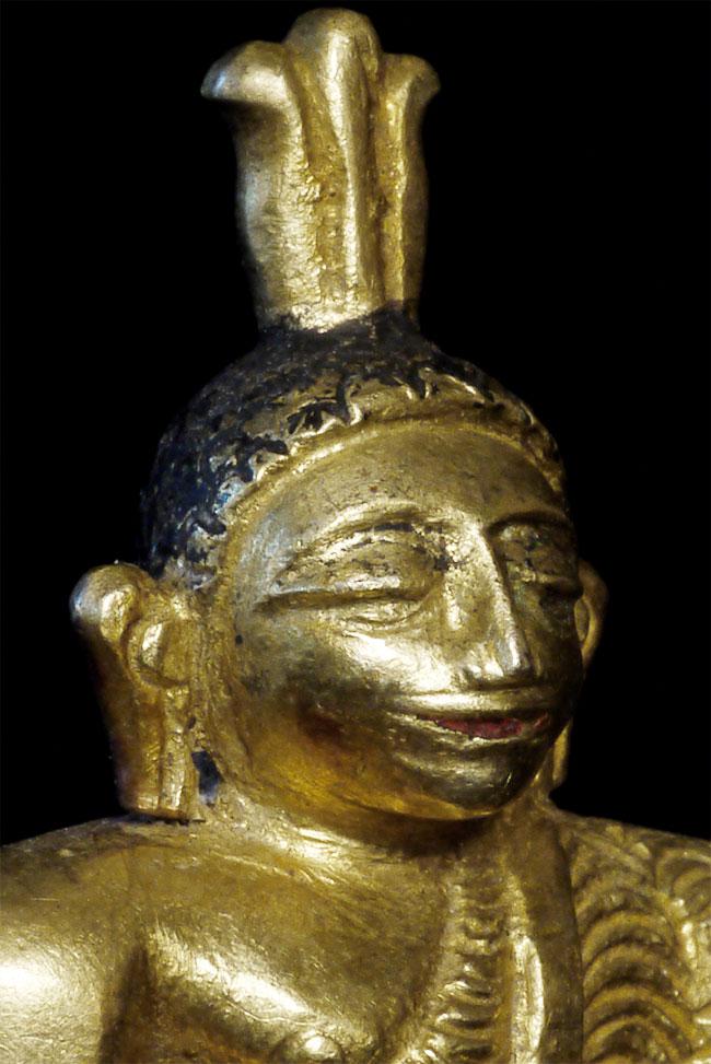 Cute 19th/early 20thC Sri Lankan Buddha. 1.75 inches (1 of 11)