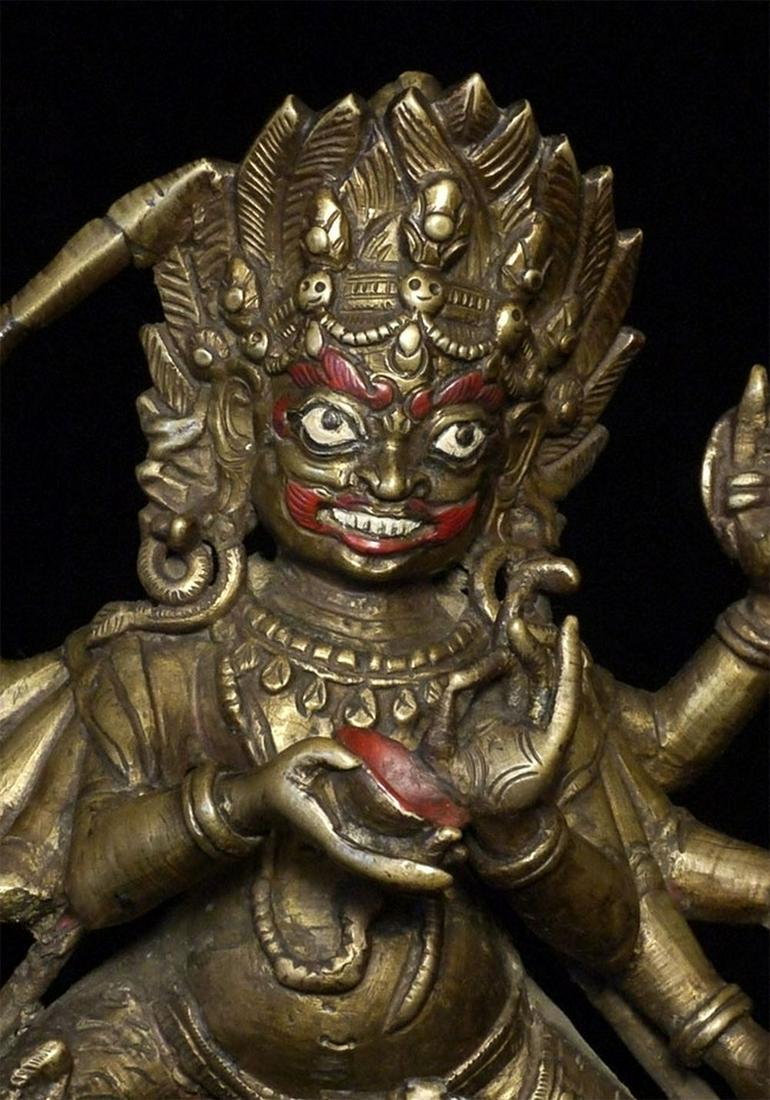 19th C Bronze Tantric Hindu Figure (1 of 20)