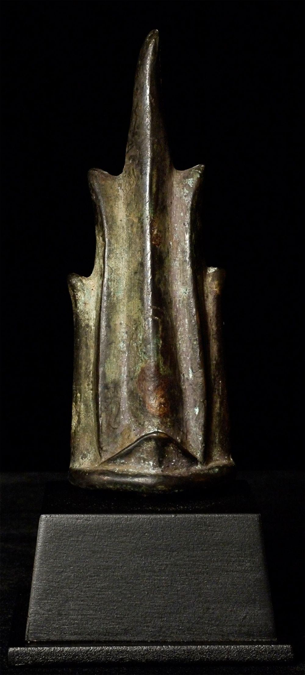 Massive Thai Buddha Finial cast in bronze. (1 of 5)