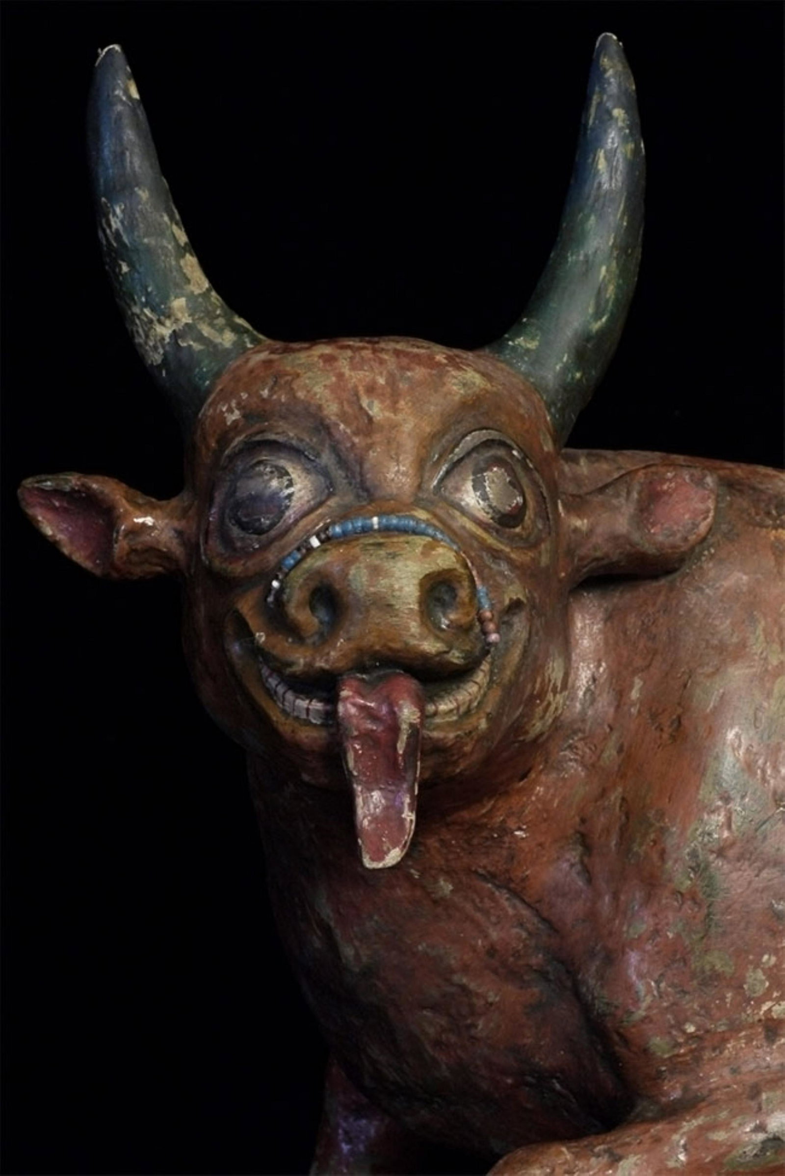 Mongolian Paper Mache Bull (1 of 10)