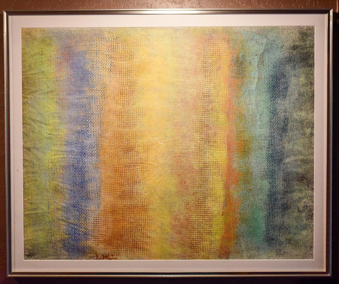 Robert Natkin Bath-Apollo Painting, Vibrant- Large, Visually Stunning (1 of 5)