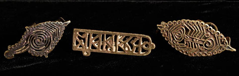 Antique tantric body stamps- set of 3: Antique tantric body stamps- set of 3