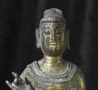 6-9th Century Korea Silla Dynasty Buddha- Large, Rare, Unique, Animated