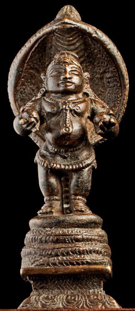 Good 19thC Indian bronze figure. (1 of 6)