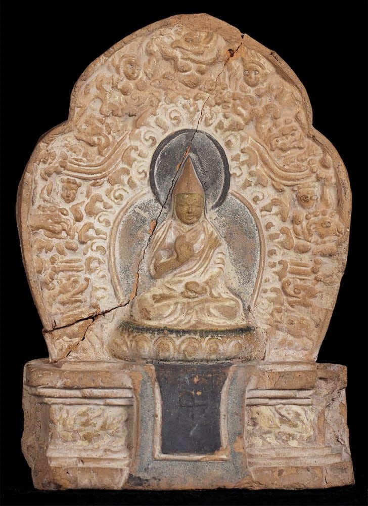 High quality antique Mongolian Tsa Tsa. (1 of 5)