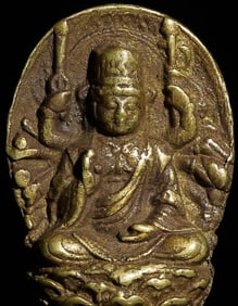 Japanese Edo period bronze Bodhisattva. Wonderful