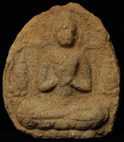 Beautiful Pyu Buddha Votive.