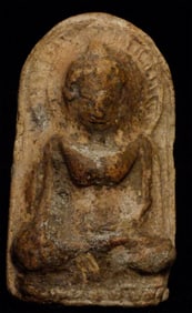 13thC Extremely Rare Buddha Amulet