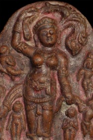 Extremely Rare Burmese Piece, Birth of Buddha