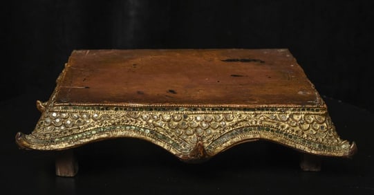 Thai Temple Altar display shelf. Beautifully designed, in excellent condition (minor losses- see