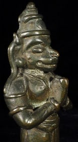 17/18thC Hanuman from India-Animated!