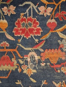 Antique Tibetan rug.