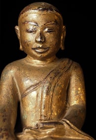 18th C Burmese Buddhist Monk. superb