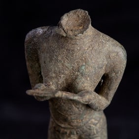 6th-8thC Western Thailand/Cambodian "Prakhon Chai" Bodhisattva torso or related