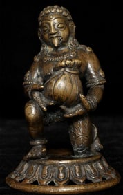 Fierce Antique Nepalese Figure.