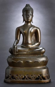 15th16thC Northern Thai Buddha- Best of Type-Deep Spiritual Feeling,Superbly Sculpted