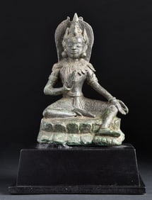 1,000+ year old Hindu Bronze Shiva Burma/Srivajaya- Provenance-Buckingham Collection