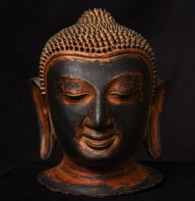 Classic Shan Style Buddha Head Large