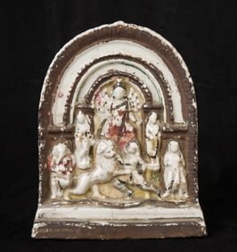 19thC Hindu Altar-India during the colonial period.