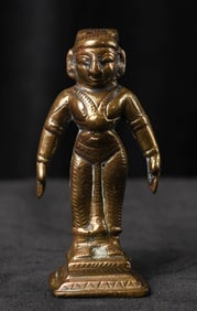 Antique Hindu Bronze Figure.