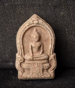 This is a Thai amulet from an extensive collection of Thai and other Southeast Asian Buddhist