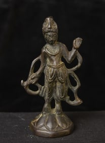 19thC/earlier Korean Bodhisattva.
