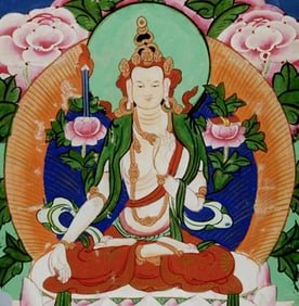 Mongolian THANGKA , Early 20th Century- Vibrant, great condition.