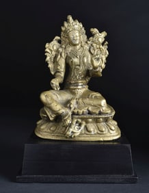 19/20thC Mongolian Bodhisattva . Wonderful