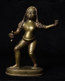 18th/early 19thC/early 19thC Nepalese dakini. Powerful