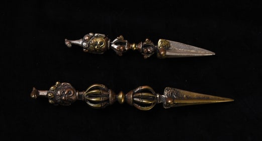 I recently found a box of Mongolian ritual implements that I collected in the 1990s when Mongolia