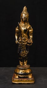 Chinese Bronze Bodhisattva, Dali Kingdom (12th 13th century) style