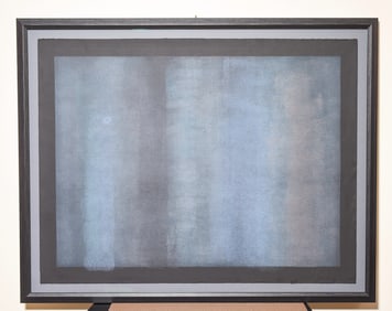 Robert Natkin- Black Ground Large Format Limited Edition Lithograph-Best- Just Framed