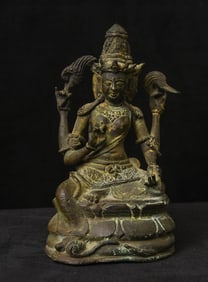 Vintage/Antique Indonesian bronze Rama.