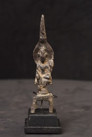 5/6thC Chinese Gilded Bronze Buddha-Pre-Tang.