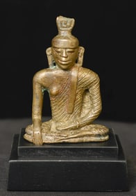 Rare 14/15thC Sri Lankan Folk Buddha.