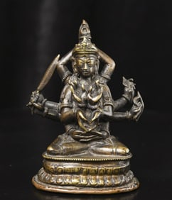 Antique Nepalese 12 Armed Bodhisattva