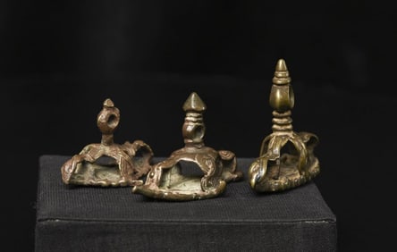 Antique tantric body stamps- set of THREE!