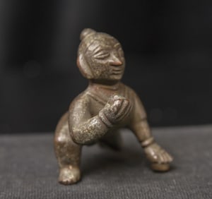 Antique Baby Shive - (2"H x 1.5"W x 1.5"D ) - 105g