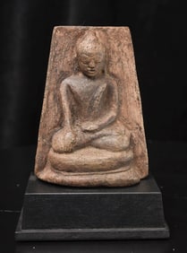 15-17thC Burmese Buddha-probably Ava or Arakan style,