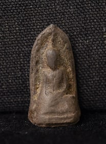 This is a Thai amulet from an extensive collection of Thai and other Southeast Asian Buddhist