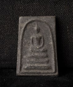 This is a Thai amulet from an extensive collection of Thai and other Southeast Asian Buddhist