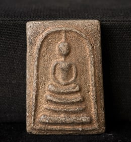 This is a Thai amulet from an extensive collection of Thai and other Southeast Asian Buddhist