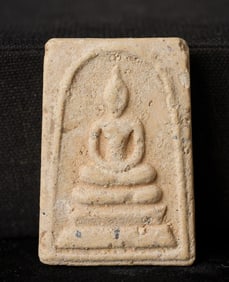 This is a Thai amulet from an extensive collection of Thai and other Southeast Asian Buddhist