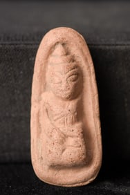 This is a Thai amulet from an extensive collection of Thai and other Southeast Asian Buddhist