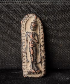 This is a Thai amulet from an extensive collection of Thai and other Southeast Asian Buddhist