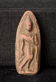 This is a Thai amulet from an extensive collection of Thai and other Southeast Asian Buddhist